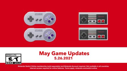 Nintendo Switch Online: Trailer zu den Gratis-Spielen im Mai 2021