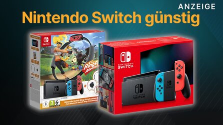 Nintendo Switch: Durch Gutschein günstig einzeln oder mit Ring Fit Adventure kaufen