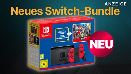 Nintendo Switch: Rote Special Edition zum Mario-Film mit Super Mario Odyssey jetzt kaufen
