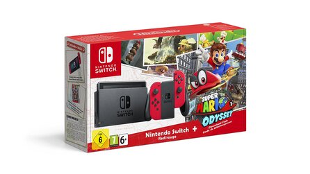 Nintendo Switch im Bundle mit Super Mario Odyssey für nur 349 Euro - Aktueller Bestpreis bei Saturn