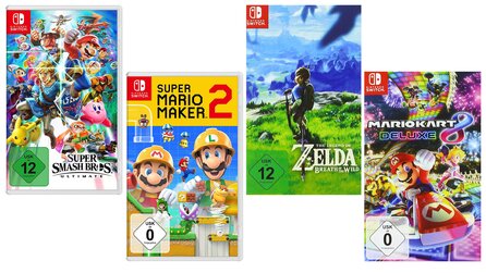 Spiele für Nintendo Switch wie BotW bei Amazon im Angebot stark reduziert [Anzeige]