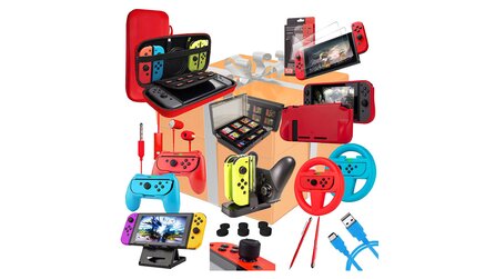 Amazon Angebot: Riesiges Zubehör-Set für Nintendo Switch günstiger [Anzeige]