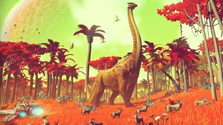 No Mans Sky - Prozedurale Weltraum-Fragezeichen