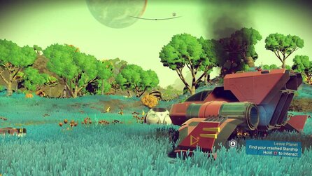 No Mans Sky - So unterschiedlich können (Start-)Planeten aussehen