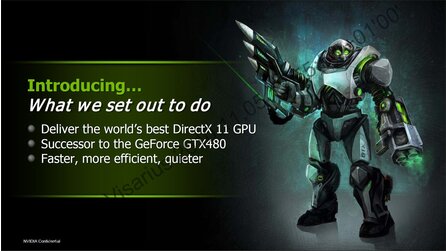 Nvidia Geforce GTX 580 - Hersteller-Präsentation