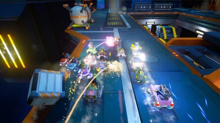 Obliteracers - Rast mit knuffigen Aliens explosiv um die Wette