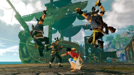 One Piece: World Seeker - Neue Screenshots zeigen Marine-Hauptquartier + Ruffy in Aktion