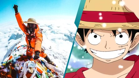 Respekt, Strohhut. - YouTuber erklimmt den Mt. Everest mit Ruffys Strohhut auf dem Kopf und One Piece-Fans feiern ihn