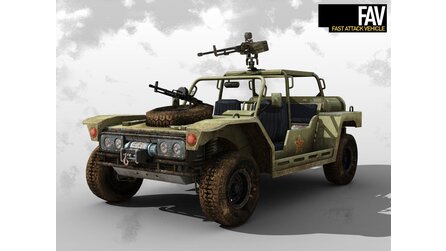 Operation Flashpoint: Dragon Rising - Waffen + Fahrzeuge im Bild