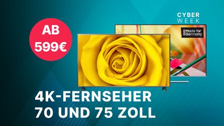 Otto – Black Friday: 4K-TVs mit 70 und 75 Zoll ab 599€ [Anzeige]