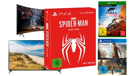 OTTO Angebote: Spider-Man Special Edition, PS4-Spiele + 4K TVs [Anzeige]