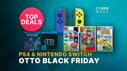 OTTO Black Friday Angebote: Hammerdeals für Nintendo Switch, PS4-Spiele günstiger [Anzeige]