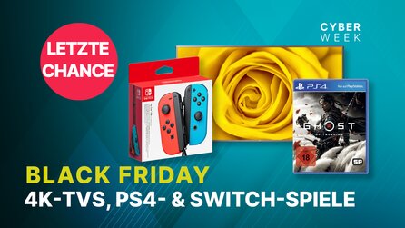 OTTO Black Friday – Letzte Chance: 4K-TV mit 70 Zoll, PS4- + Switch-Spiele [Anzeige]