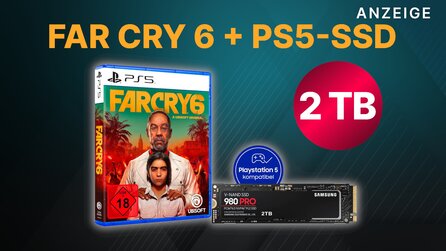 Samsung 980 Pro: PS5-SSD mit 2 TB Speicher jetzt günstig mit Far Cry 6 im Angebot