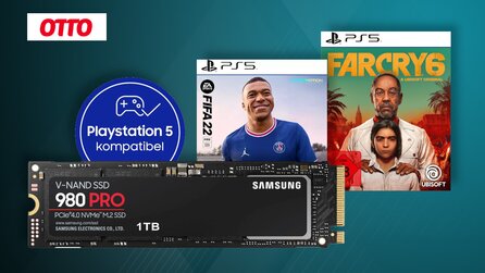 Otto – 1 TB SSD für PS5 jetzt mit Far Cry 6 oder FIFA 22 im Angebot [Anzeige]