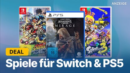 Spiele im Weihnachts-Sale: Diese Hits für PS5 + Nintendo Switch gibt’s jetzt günstig