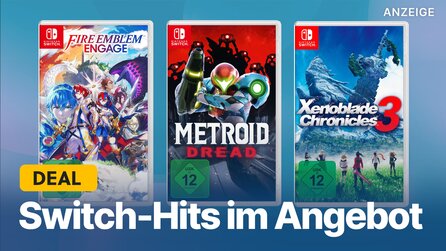 Switch-Spiele günstig abstauben: Exklusivhits von Metroid bis Fire Emblem im Angebot