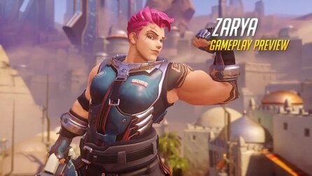 Overwatch - Menschliche Artillerie Zarya im Charakter-Trailer