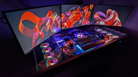 Ingenieur bastelt ein Jahr lang am coolsten Gaming-PC, den wir seit Langem gesehen haben und er ist komplett im Tisch verbaut