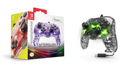 Nintendo Switch: Farbenfrohe Pro Controller können leuchten