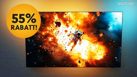 Ambilight, OLED und 65 Zoll: Dieser 4K-TV ist echt besonders – und jetzt besonders günstig!