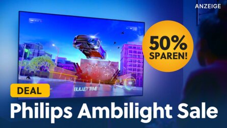 Über 50% Rabatt auf 4K Ambilight-Fernseher: Ein geniales TV-Upgrade war selten so günstig!