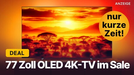 77 Zoll OLED 4K-Fernseher mit fast 2000€ Rabatt! Nur noch bis Freitag im MediaMarkt-Sale sichern!