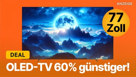 77 Zoll OLED-TV 2400€ günstiger: Riesiger High-End-4K-Fernseher jetzt im Amazon-Angebot!