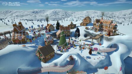 Planet Coaster - Screenshots aus dem Winter-Update