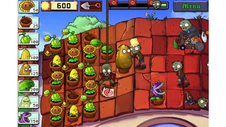 Plants vs. Zombies jetzt für iPhone - PopCap Games veröffentlicht Tower-Defense-Spiel