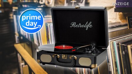 Retrolook: Wunderschöne Plattenspieler unglaublich günstig am Prime Day!