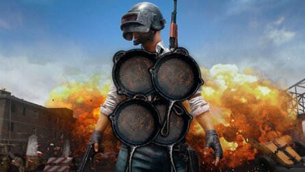 Playerunknowns Battlegrounds - Experiment: Bratpfanne hält Beschuss von 50 Spielern gleichzeitig stand