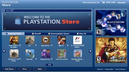 PSN - Sony testet neues Design - Marktplatz bekommt neuen Look