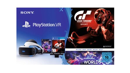 PlayStation VR-Bundle mit Gran Turismo Sport für 399 Euro - Weitere PS4-Angebote bei MediaMarkt