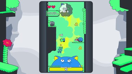 Poinpy: Im neuen Spiel des Downwell-Erfinders müsst ihr eine riesige Bestie füttern