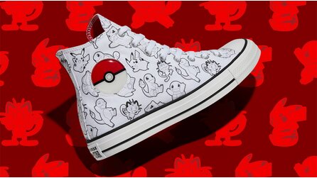 Pokémon-Sneaker: Diese Converse Chucks im Poké-Design sehen echt stylisch aus