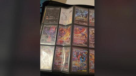 Pokémon TCG-Fan öffnet Sammelordner und erlebt Schock - Ein Knick zieht sich durch ein Sleeve und 6 wertvolle Karten sind ruiniert: Ich werde wirklich weinen