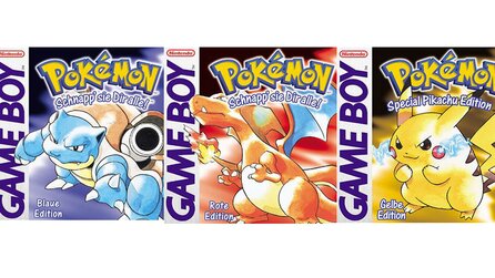 Pokémon Blau, Rot und Gelb - 20% auf die Game Boy-Klassiker im 3DS-eShop