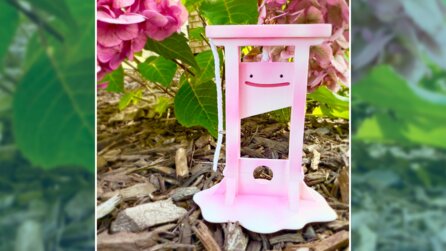 Es ist sehr effektiv!: Pokémon-Fan baut eine Ditto-Guillotine und das Poké-Volk lechzt nach der pinken Klinge der Gerechtigkeit