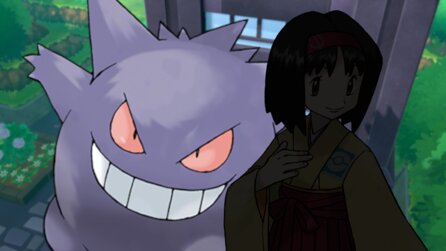Eine Arenaleiterin aus Pokémon Rot und Grün sollte sich ursprünglich in Lavandia befinden und als Leiche von Geist-Pokémon gesteuert werden