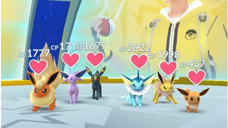 Pokémon GO - Eeveelution + Co.: Trainer erschaffen Arenen mit eigenen Themen