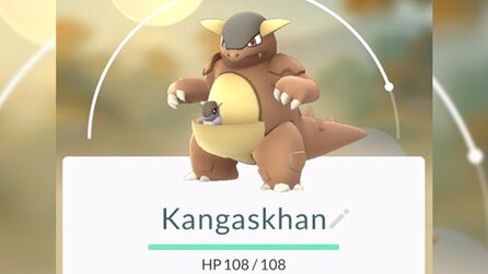 Pokémon GO - Offenbar erhöhter Spawn-Radius macht Kangama für mehrere Spieler fangbar