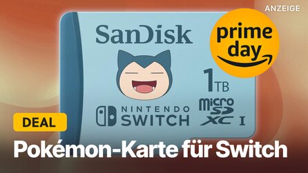 1TB Speicher für Switch: Offizielle Pokémon-Karte jetzt günstig im Prime Day-Angebot sichern!