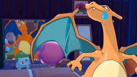 Pokopia-Spieler möchte mit Bisasam zusammenwohnen, aber Glurak macht das offensichtlich krass eifersüchtig