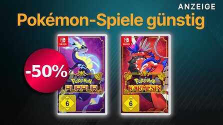 Pokémon Purpur + Karmesin: Exklusivhits für Nintendo Switch jetzt zum halben Preis abstauben
