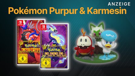 Pokémon Purpur + Karmesin: Jetzt vorbestellen und kostenlose Pokémon-Figur sichern