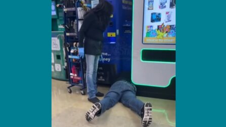 Karma schlägt zu: Pokémon-TCG-Scalper wird beim Tricksen erwischt und bleibt zwischen Automaten stecken