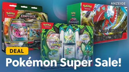 Großer Sale mit Pokémon-Karten gestartet: Jetzt Mega-Rabatte auf Boosterpacks, Themen-Decks und limitierte Editionen sichern!