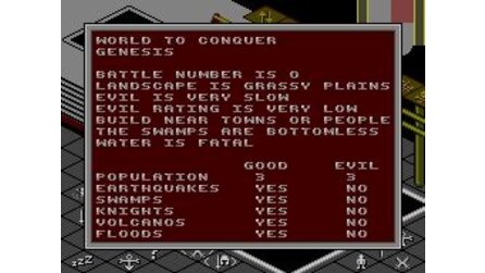 Populous Sega Master System