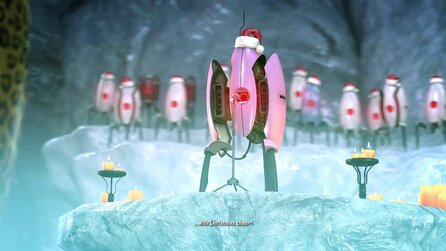 Portal 2 - Sehenswertes Fanvideo lässt die Turrets zu Weihnachten singen